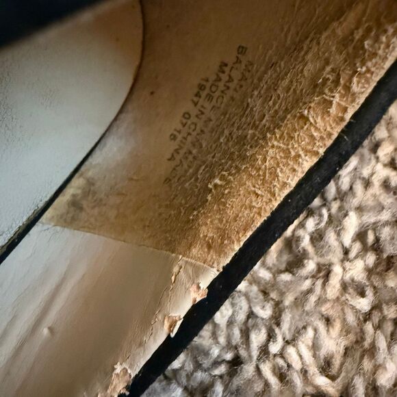 Nine West Black Pumps Heels 7 Pointed Toe Kitten Small Heel Faux Suede - Picture 5 of 8